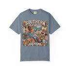 T-Shirt — "Southern Mama Off Duty" Vintage Floral Comfort Tee