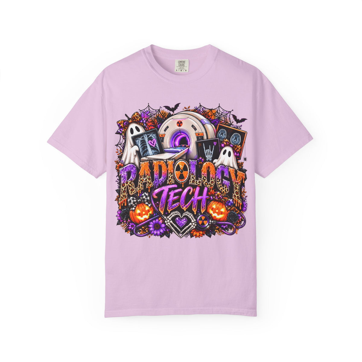 Radiology Tech Halloween T-Shirt – Spooky X-Ray Ghosts & Pumpkins