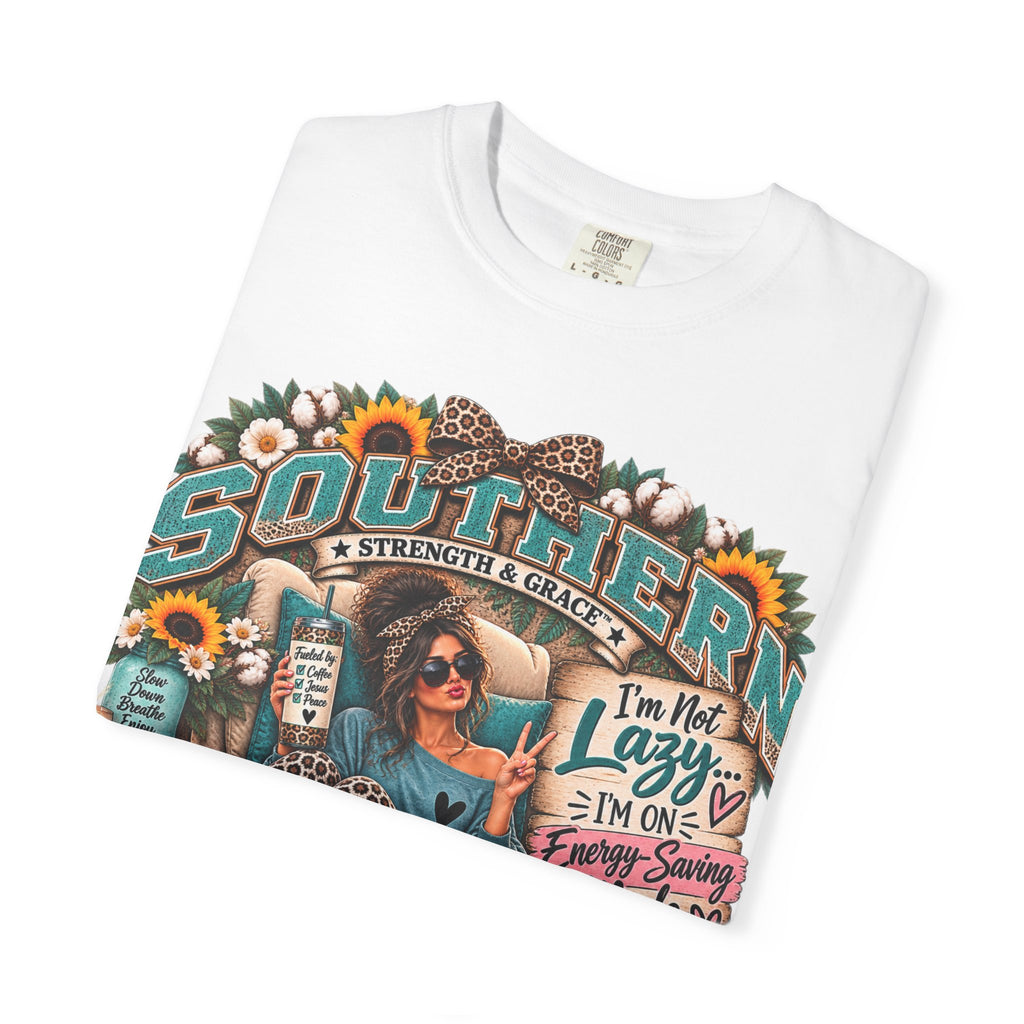 Southern Lazy Summer T-Shirt — "I'm the Lazy One" Vintage Graphic Tee