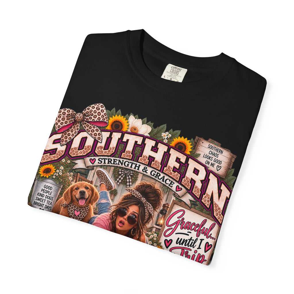 Southern Dogs Graphic T-Shirt — Graceful... Until I Trip