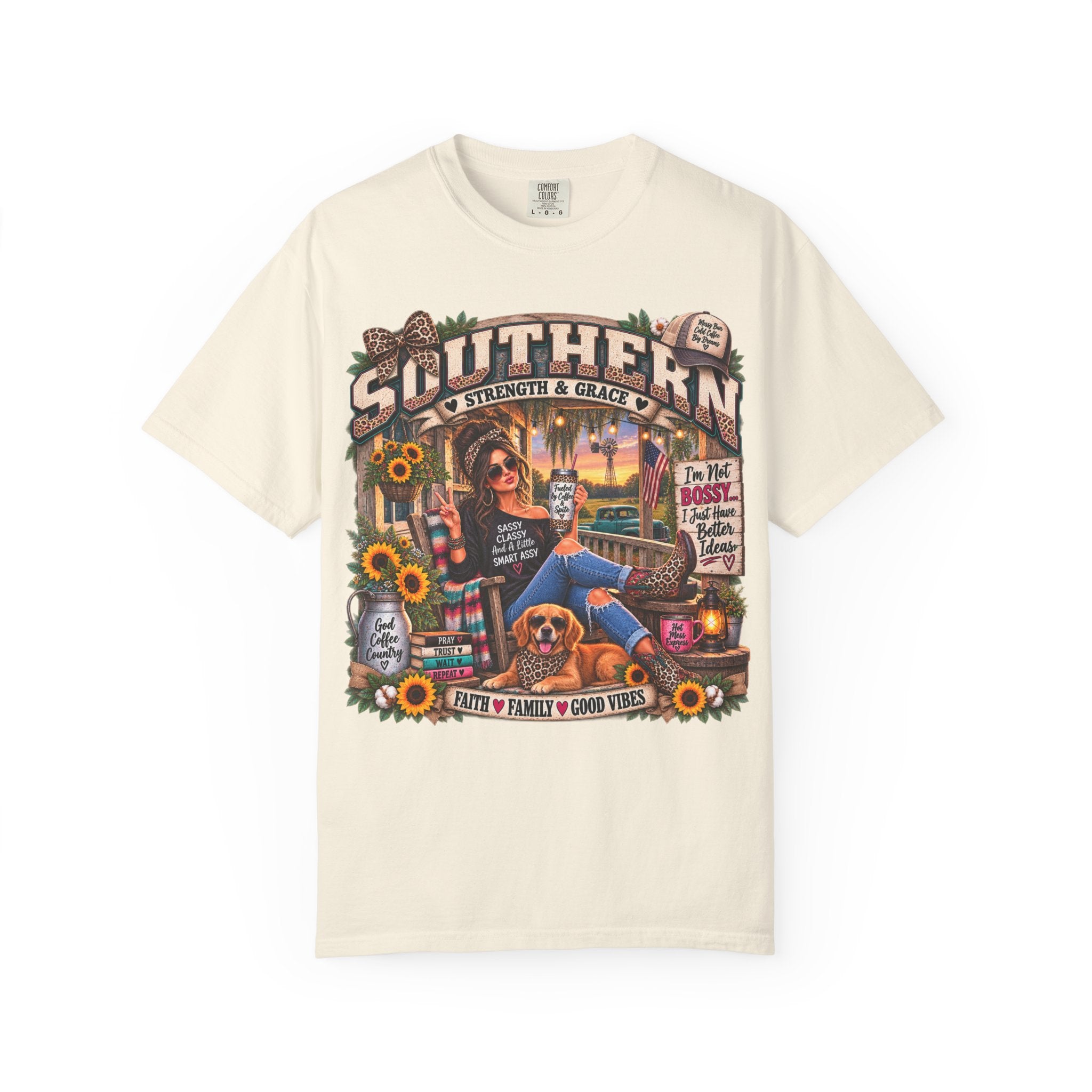 Southern Pride T-Shirt — "Southern Strength & Grace" Graphic Tee