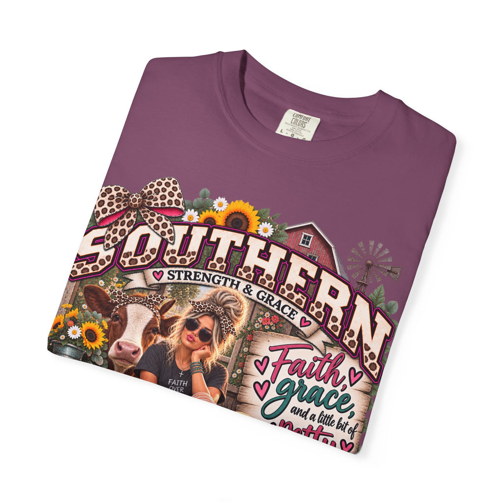 Southern Roots T-Shirt — Faith, Family & Farm Life Graphic Tee
