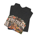 Southern Mama T-Shirt – "Southern Strength & Grace" Graphic Tee with Dog