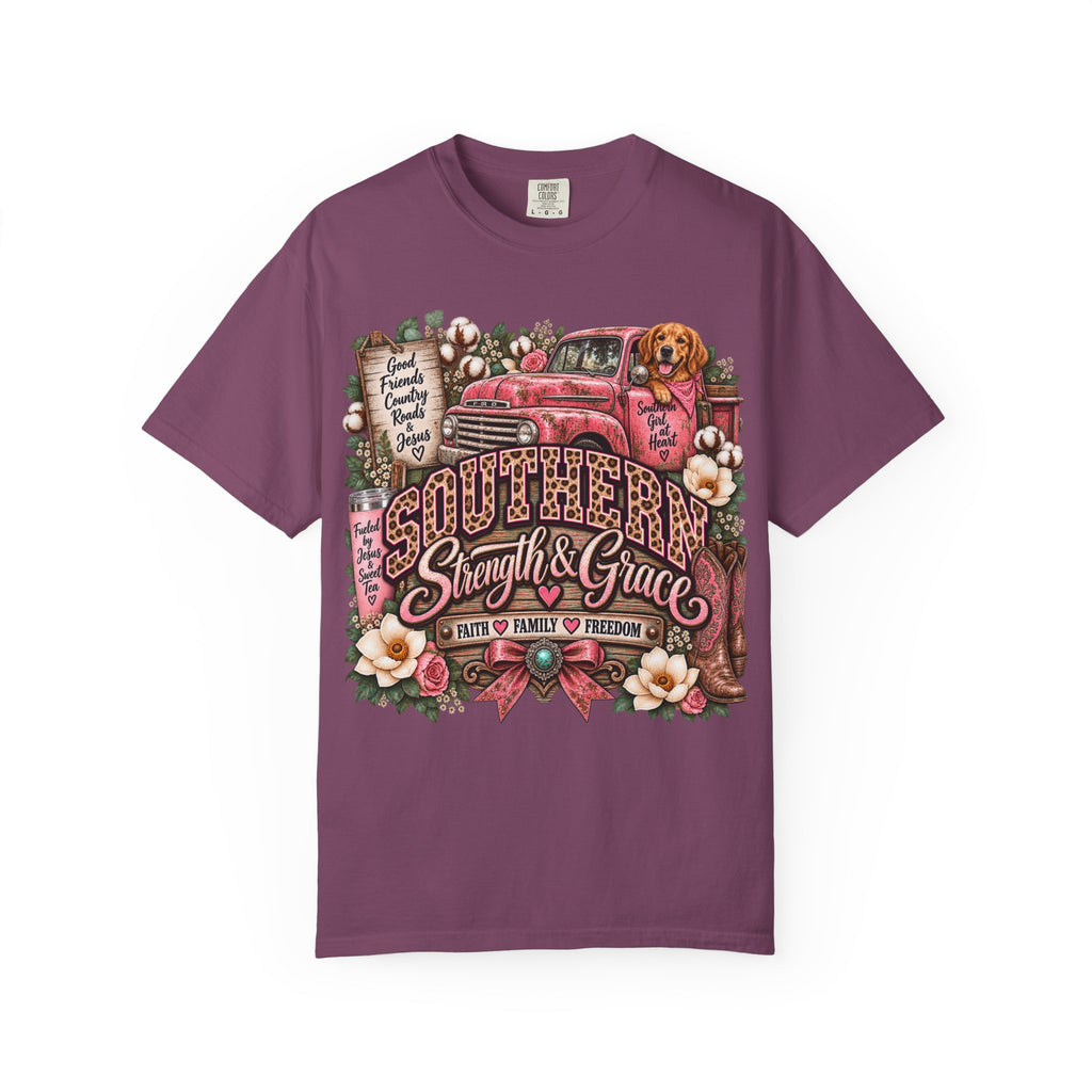 Southern Girl Shirt – Good Friends, Country Roads & Jesus