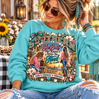 Southern Strength & Grace | She Bent Her Knees Before She Stood Her Ground Faith Sweatshirt