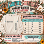 Southern Strength & Grace | She Bent Her Knees Before She Stood Her Ground Faith Sweatshirt